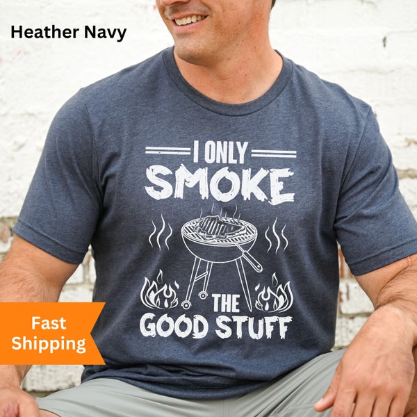 Meat Smoker Gift, BBQ Lover Shirt, Funny Chef Tshirt For Dad, Grilling Gifts For Me, Funny Fathers Day Tee, Barbecue Essentials For Girls