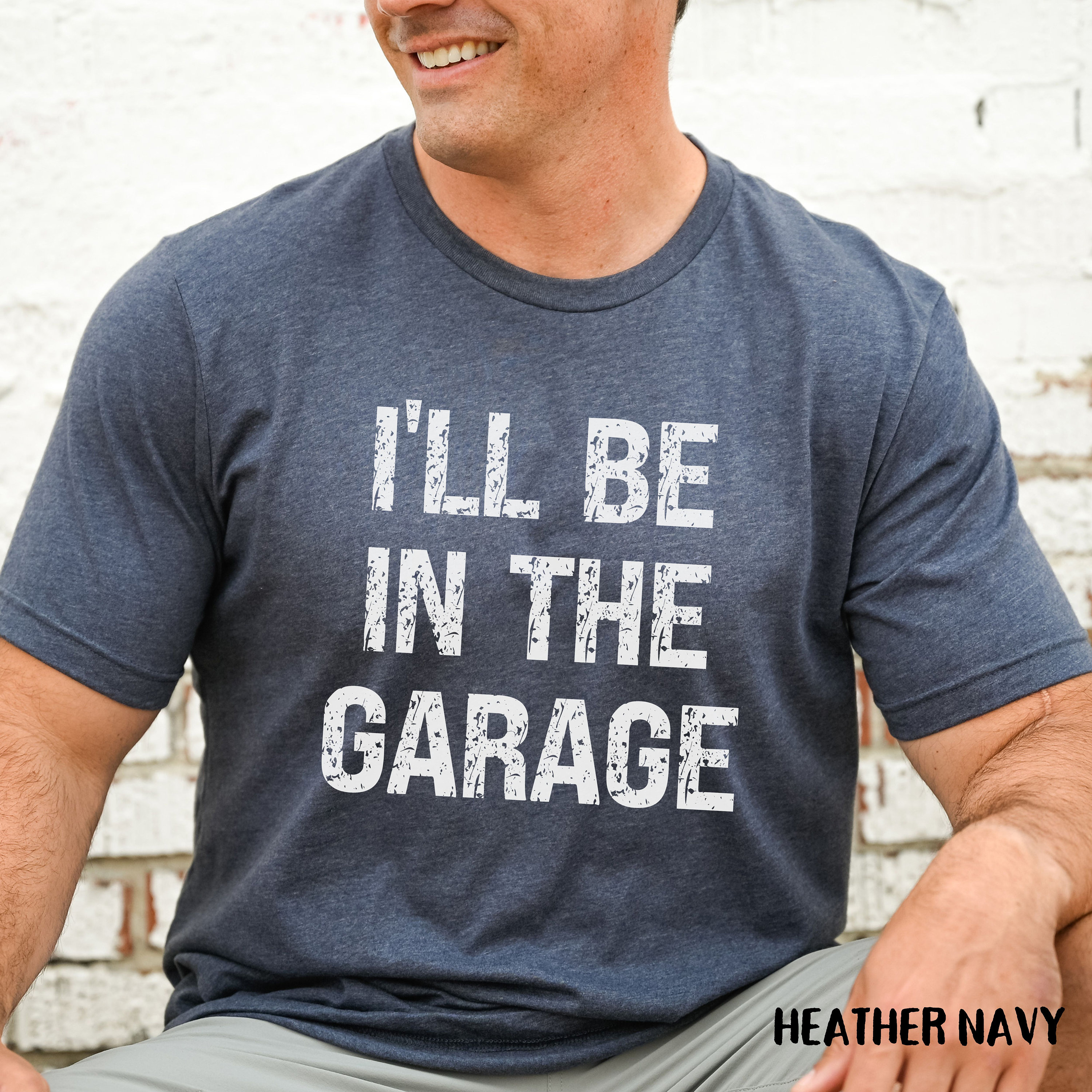 Funny Shirt Men, Fathers Day Gift, Papa's Garage Tshirt, Funny Mechanic Tee, Dad Husband Shirt From Kids, I'll Be In The Garage Uncle Gift