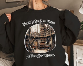 Bookworm Sweatshirt For Book Lovers, Reader Gift, Book Nerd Crewneck, Teacher Gift Librarian Cozy Reading Shirt, Library Bookish Sweater