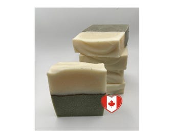 Woods Scented Soap Bar: Cedarwood, Pine & Rosemary, Shea Butter, Handmade