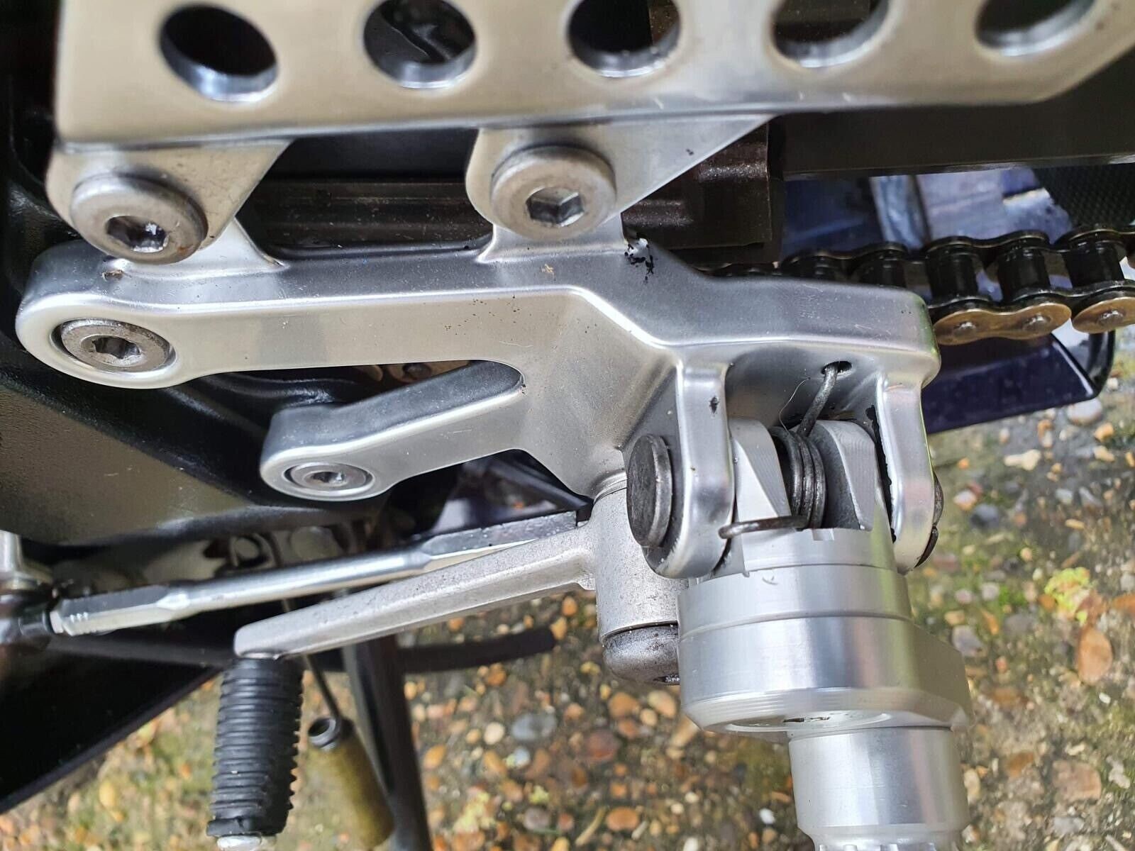 Moto Guzzi V7 Special Adjustable Front Foot Rest Foot Peg Lowering Kit