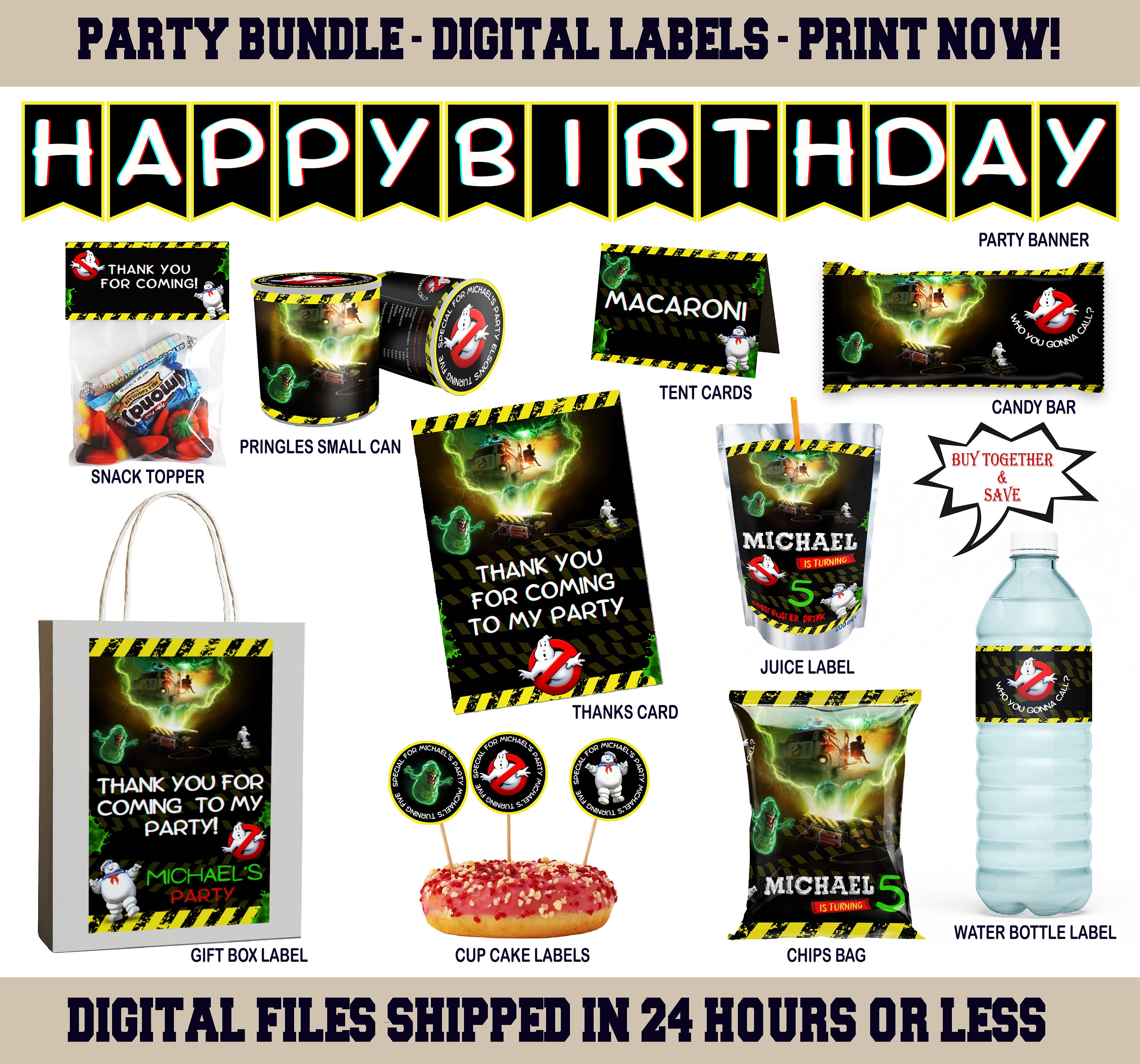 Ghostbusters 2024 party supplies