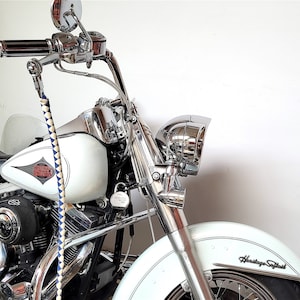 Whips &quot;Whip&quot; for motorcycle handlebars