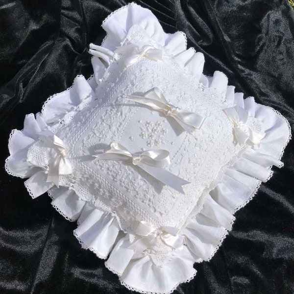 Luxury Ring Pillow Etsy