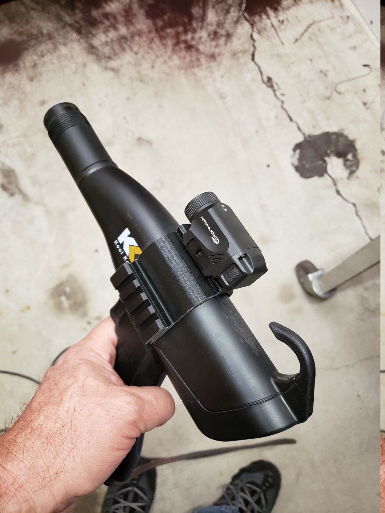 Omega Powder Coating Gun Light Mount Omega Light Mount Etsy