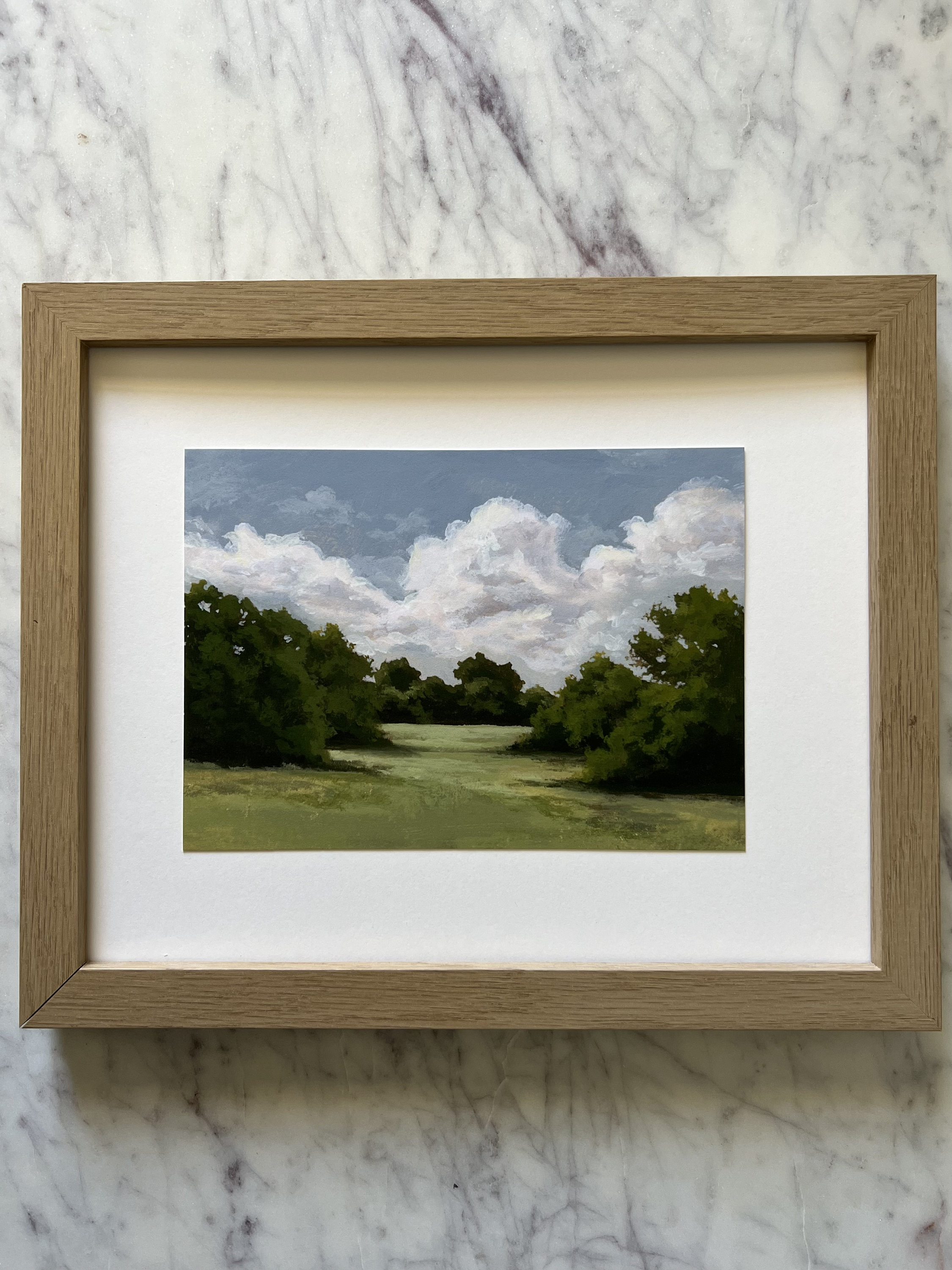 PRINT Cloud Study I Landscape Art Print UNFRAMED PRINT of - Etsy