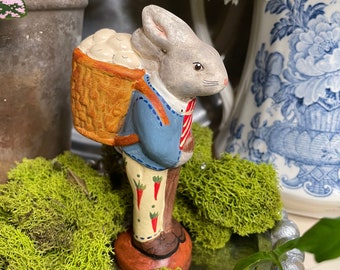 Miles. Chalkware Bunny/Rabbit
