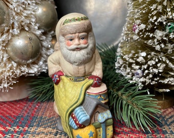 Goodies. Chalkware Santa Claus