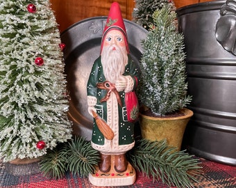 Tis The Season. Chalkware Santa