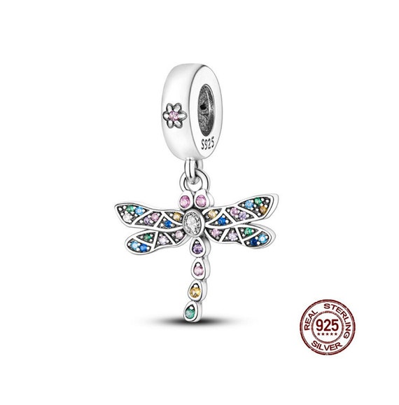 VOROCO Butterfly Dragonfly Cat Charm For Bracelet Seychelles