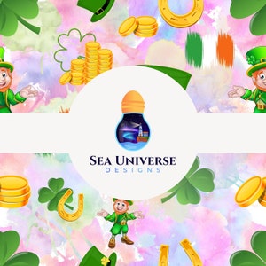 St Patrick&#39;s day. DIGITAL FILE, seamless pattern, sublimation, repeat pattern, No license required, High resolution 300 DPI