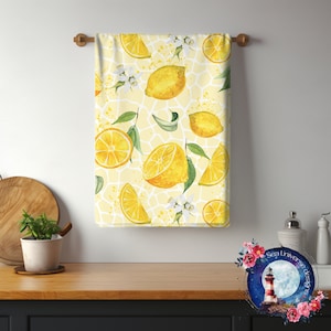 Lemon. Digital download. Fabric pattern.