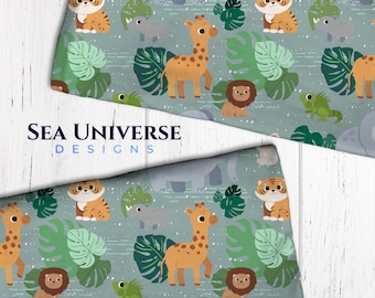 Take me to the jungle. Seamless digital paper.