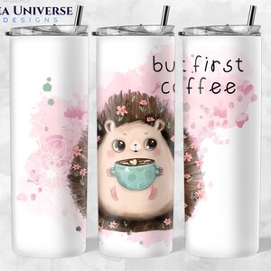 But first coffee 20oz Skinny Tumbler PNG. Sublimation design.