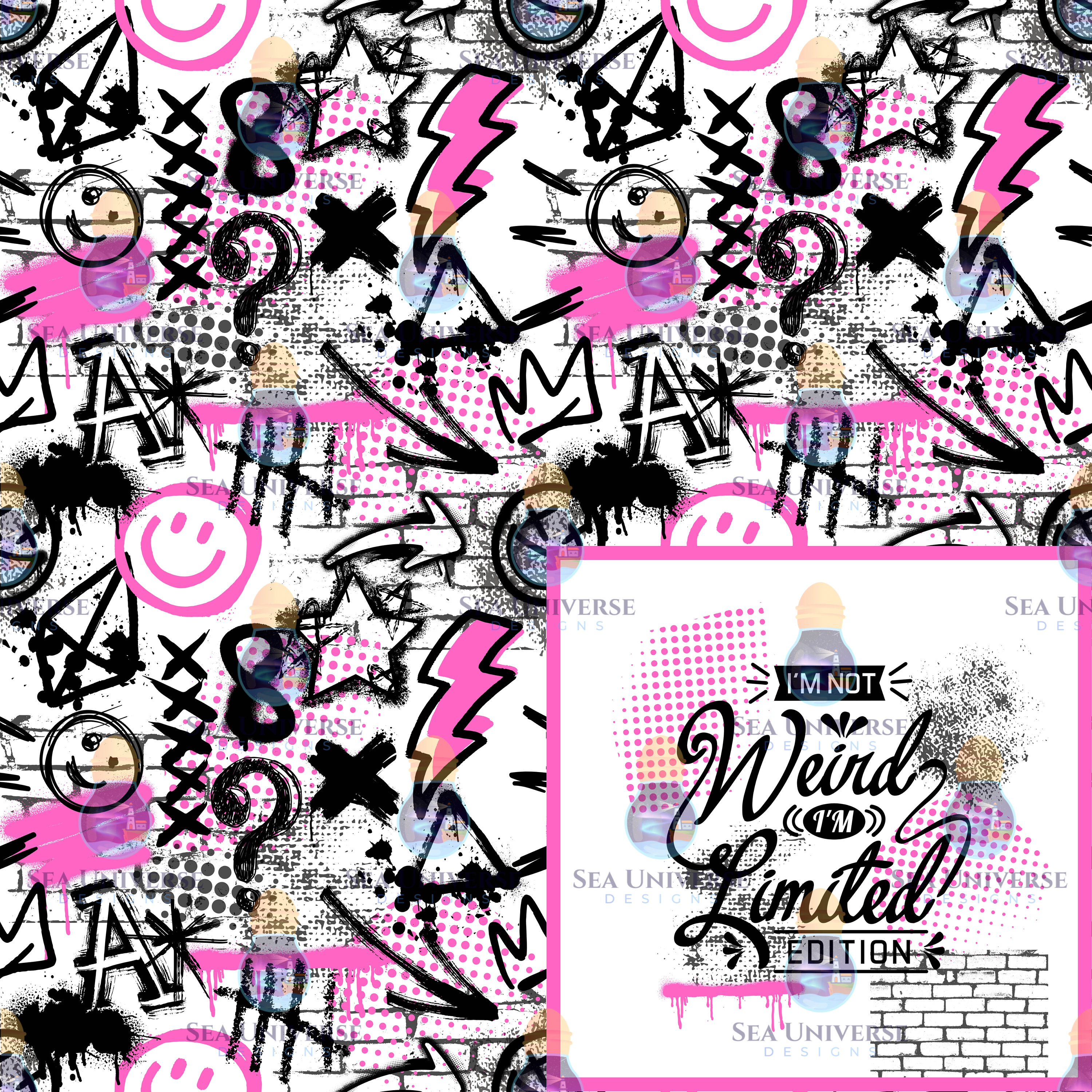 J'suis pas bizarre. BUNDLE Panel + motif digital.