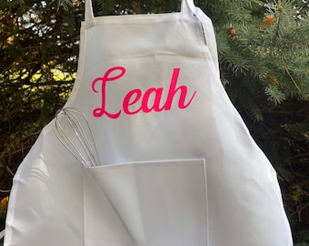 Personalized Kids Aprons, Cooking aprons, Kids party, Party Favors, Boys Apron, Girls Apron, Gifts for Kids, Aprons, Painting, Grilling