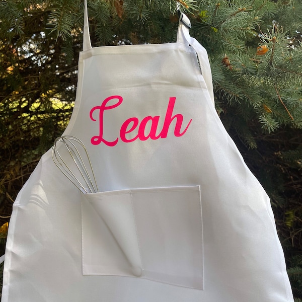 Personalized Kids Aprons, Cooking aprons, Kids party, Party Favors, Boys Apron, Girls Apron, Gifts for Kids, Aprons, Painting, Grilling