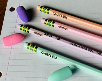 Crayon personnalisé, Crayons personnalisés, Remerciement d'un enseignant, Rentrée scolaire, Cadeau pour enseignant, Anniversaire, Mariage, Cadeaux