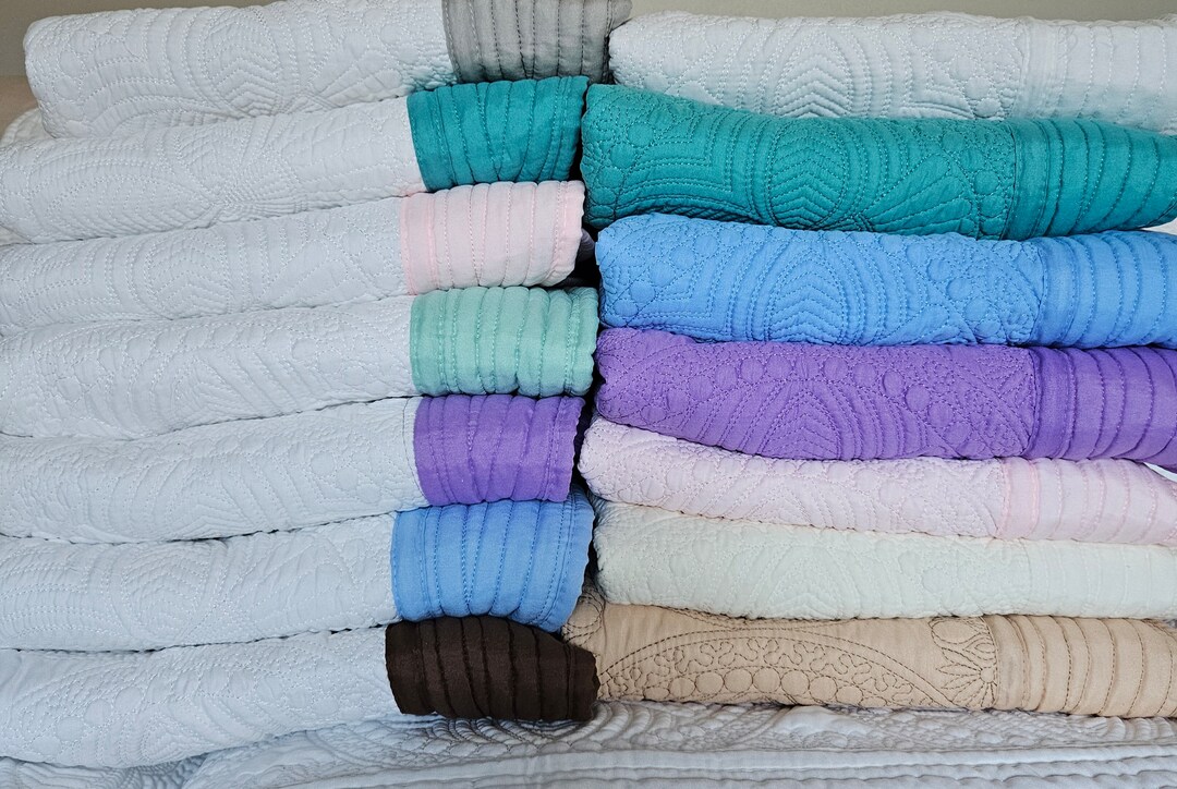 Baby Quilt Heirloom Keepsake Blanket Personalized Swaddle Nursery Quilt