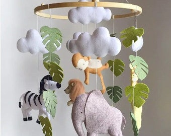 Baby Mobile Safari Crib Mobile Jungle