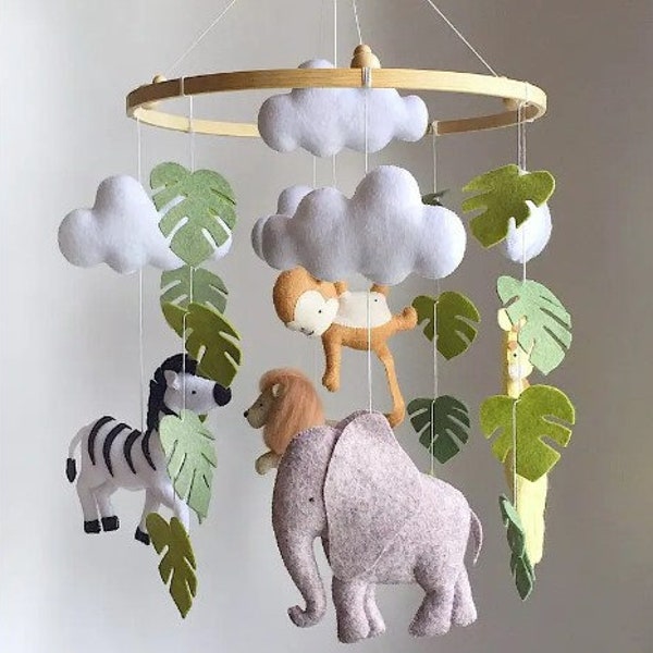 Baby Mobile Safari Crib Mobile Jungle