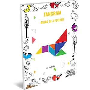Tangram Birds, Tangram Birds eBook, Tangram eBook, Tangram for Children, Tangram Fun, Tangram Birds of A Feather, Tangram Shapes, Tangram