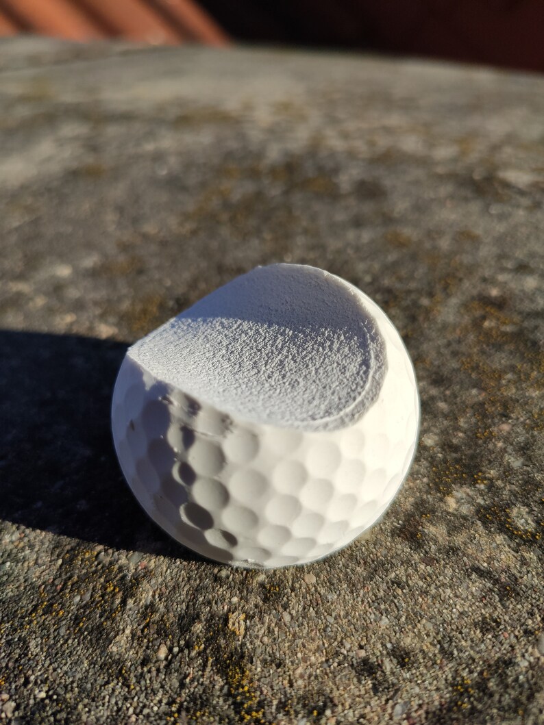 Cigar tray Golf ball concrete grey I Cigar holder I Golf Ball I Golf Cigar Bank I Cigar MyGolfBlog image 5