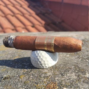 Cigar tray Golf ball concrete grey I Cigar holder I Golf Ball I Golf Cigar Bank I Cigar MyGolfBlog image 9