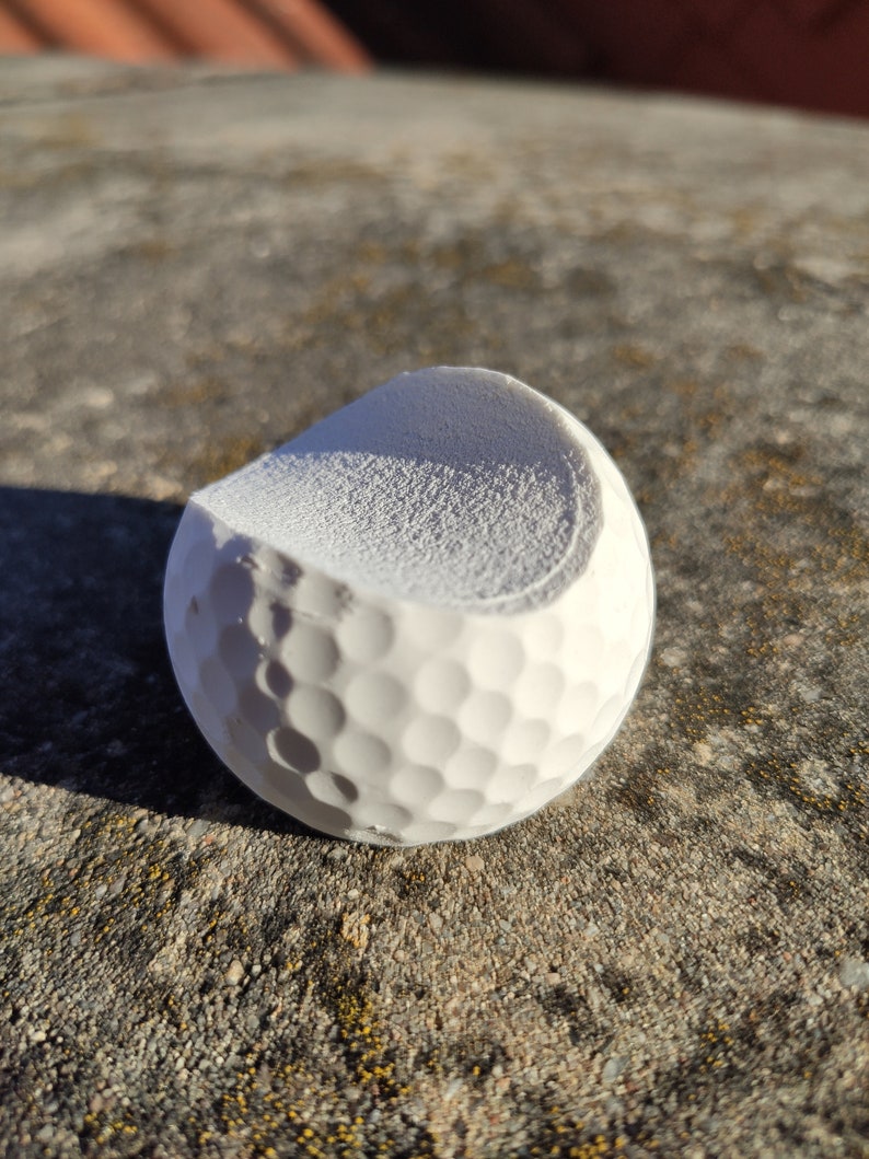 Cigar tray Golf ball concrete grey I Cigar holder I Golf Ball I Golf Cigar Bank I Cigar MyGolfBlog image 6