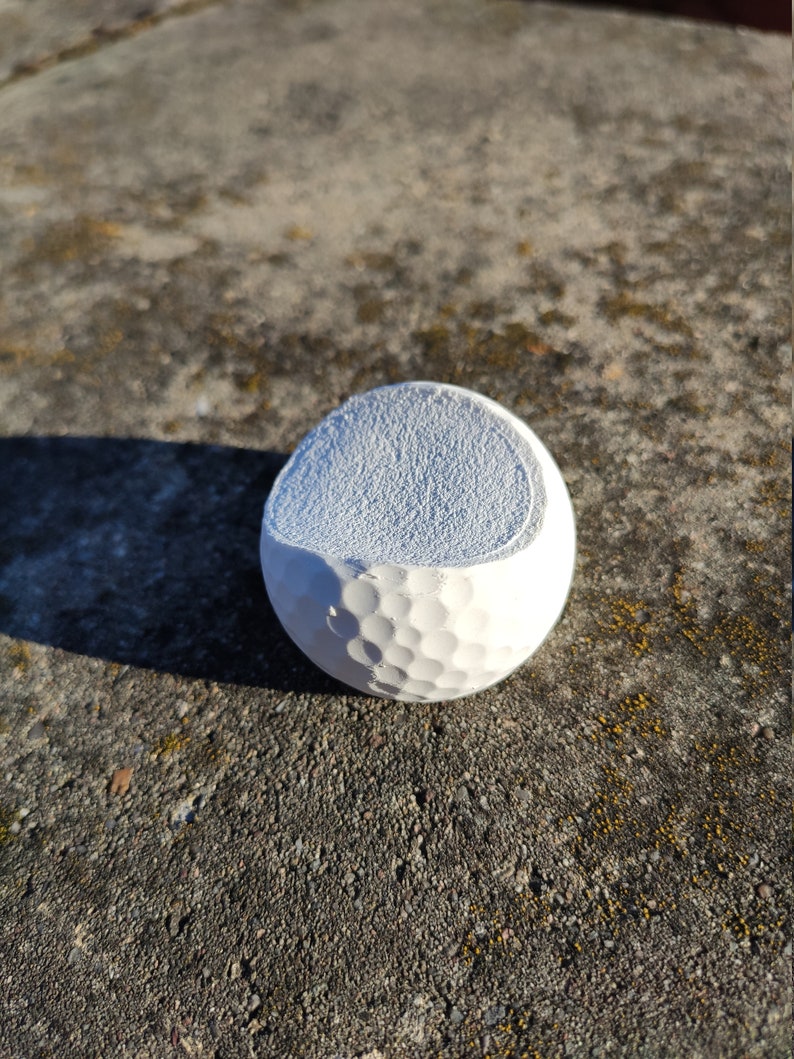 Cigar tray Golf ball concrete grey I Cigar holder I Golf Ball I Golf Cigar Bank I Cigar MyGolfBlog image 7