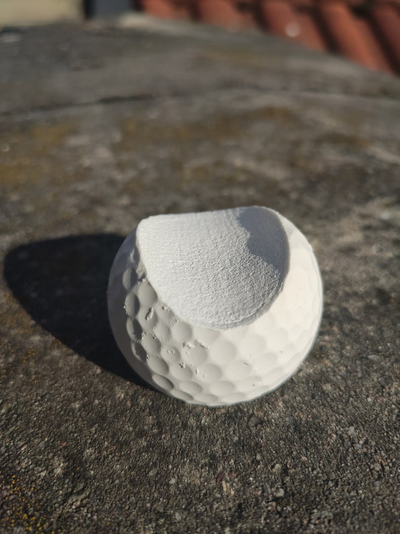 Cigar tray Golf ball concrete grey I Cigar holder I Golf Ball I Golf Cigar Bank I Cigar MyGolfBlog image 10