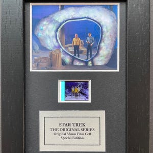 Star Trek LA SERIE ORIGINAL Original RARA Filmcell de 35 mm Memorabilia + Coa