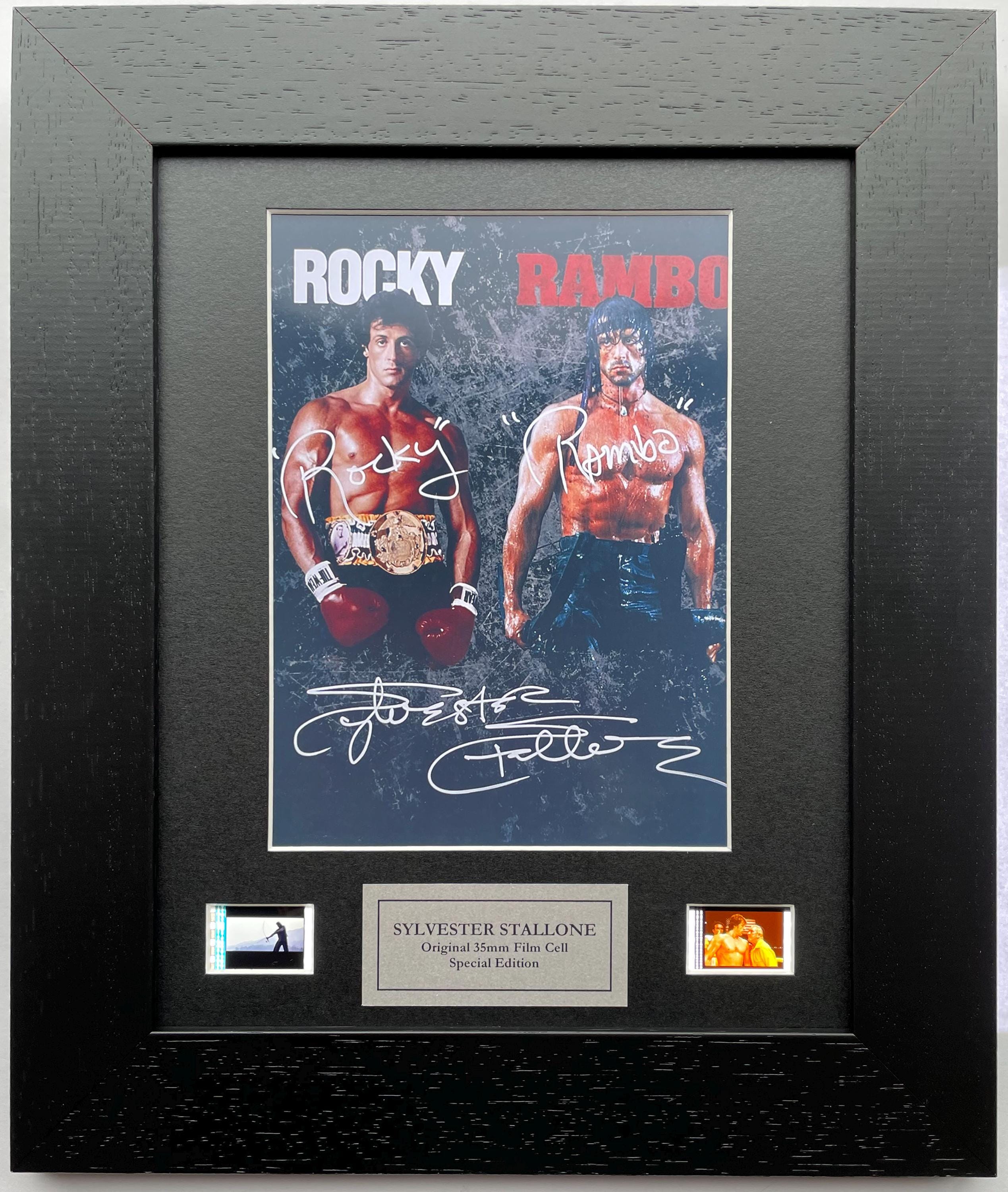 シルベスタースタローン オートグラフ（直筆サイン） ドルフ