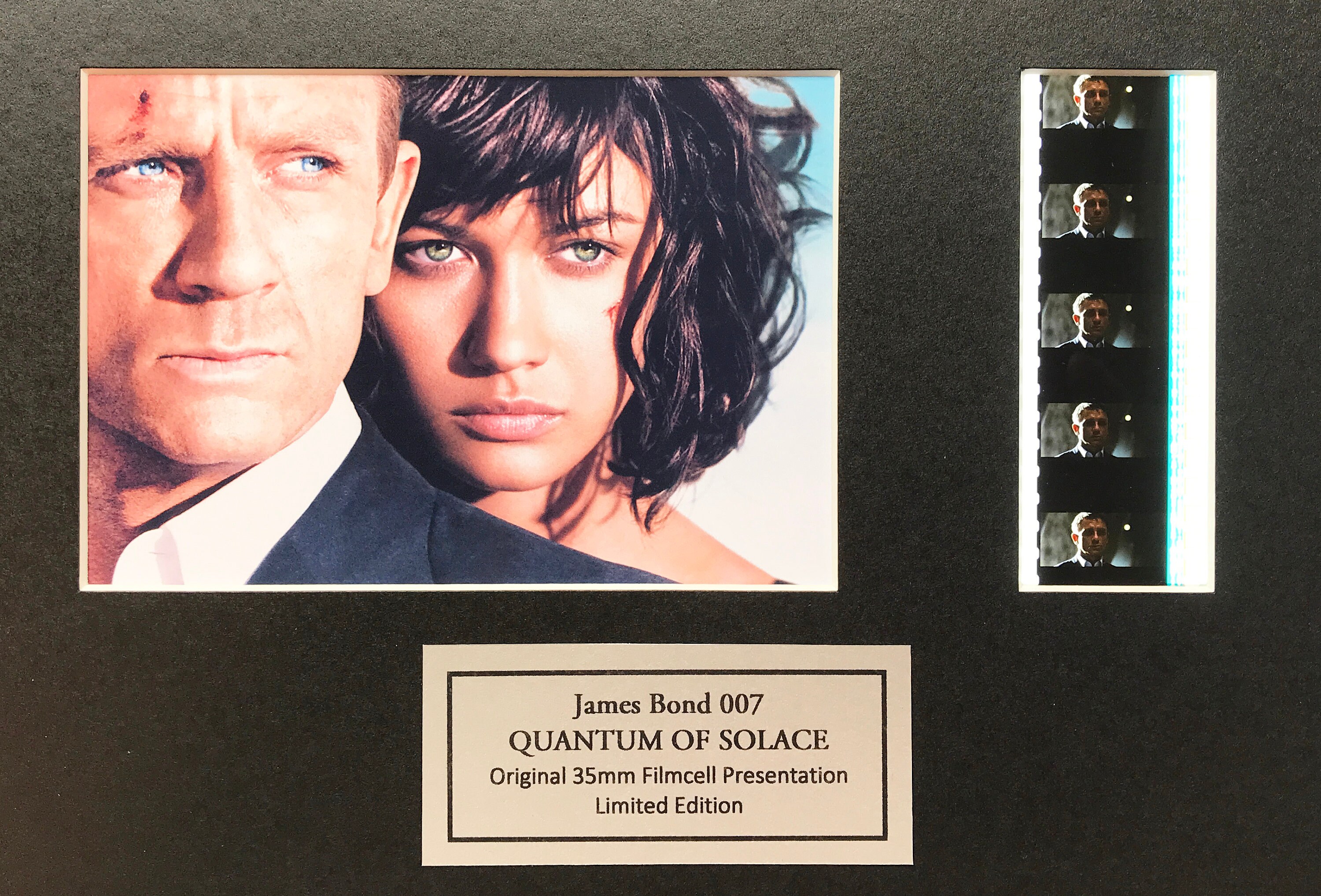 James Bond 007 QUANTUM OF SOLACE Original Film Cell