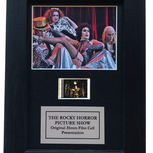 The ROCKY HORROR SHOW Original Mini 35 mm filmcelmemorabilia + papier