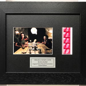 Texas Chainsaw Massacre Original 35 mm filmcelmemorabilia + COA