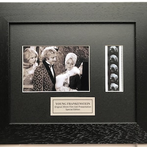 Young frankenstein 1974 original 35mm film cell memorabilia v2 + coa