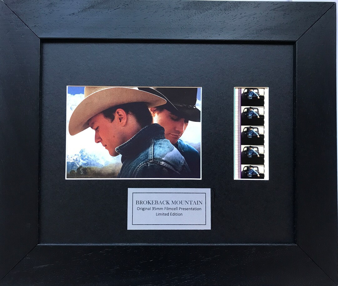 BROKEBACK MOUNTAIN V2 Special Edition Original 35mm Filmcell