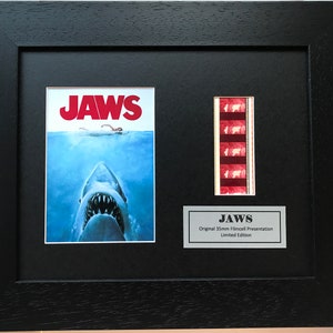 JAWS 1975 Limited Edition Original Filmcell Memorabilia COA
