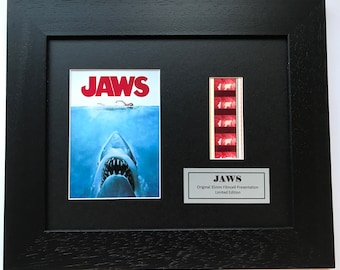 JAWS 1975 Limited Edition Original Filmcell Memorabilia COA