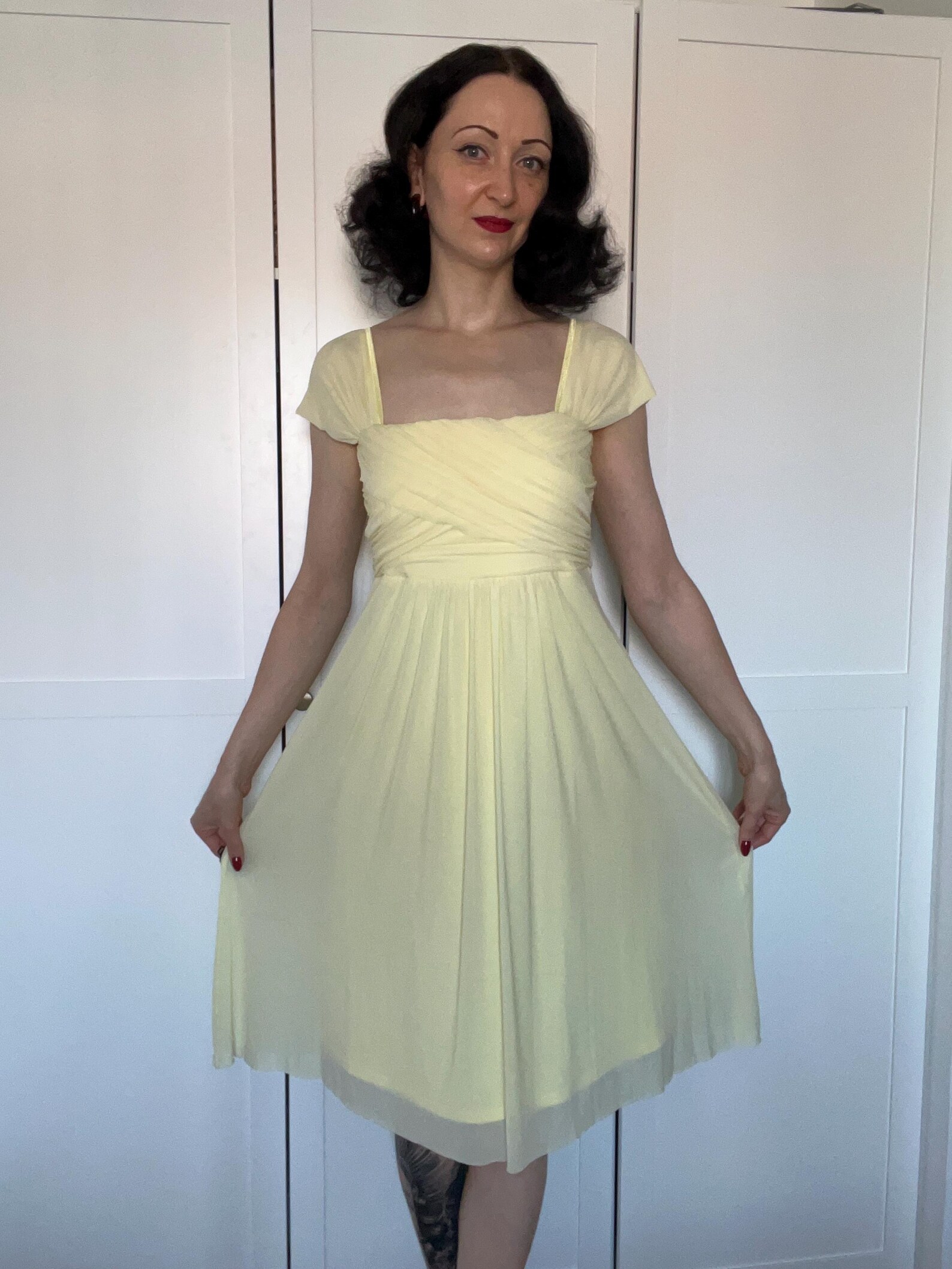 Vintage Princess Dress 1950s/1960s Style Summer Dress Etsy