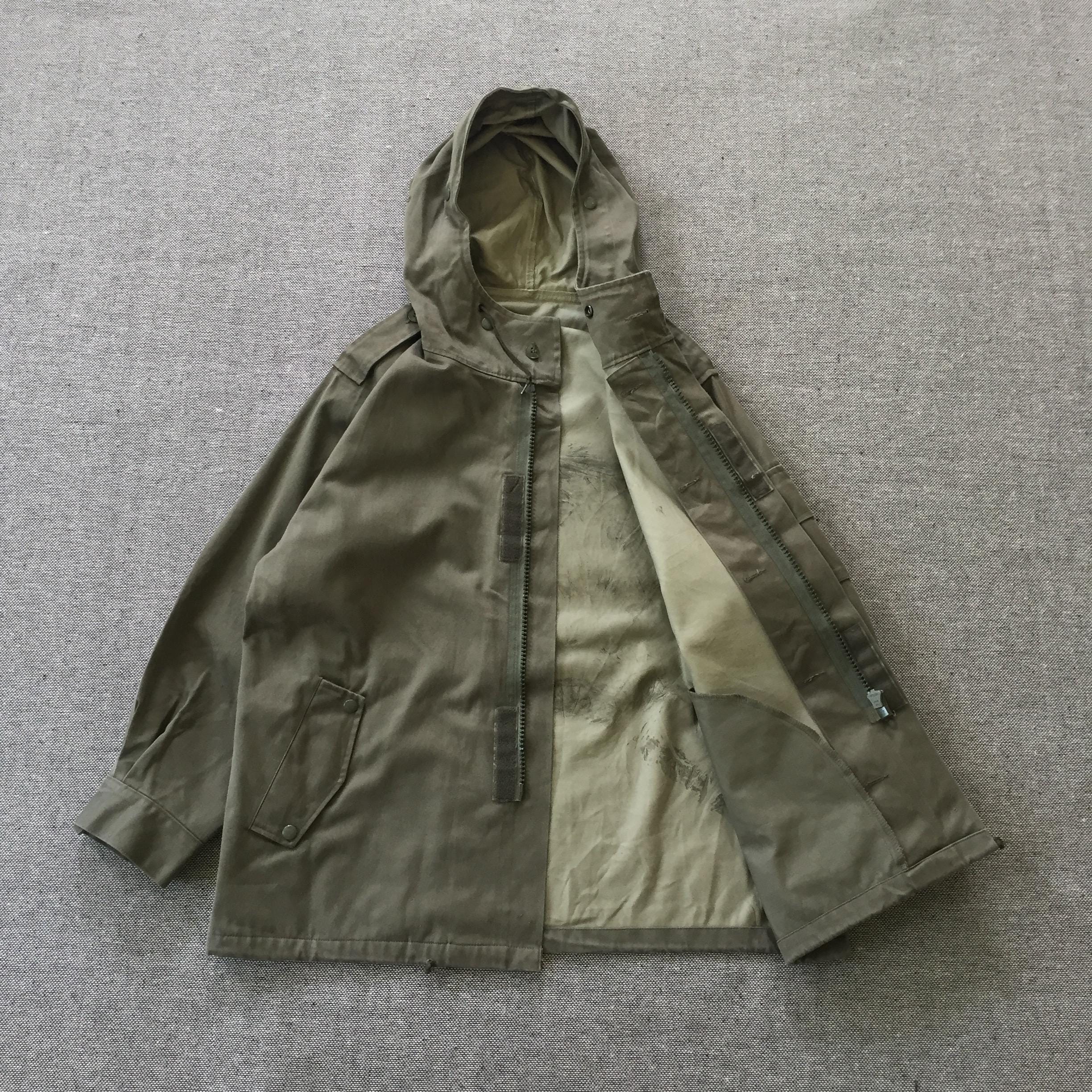 90's FECSA French Army F-2 Shell Military Parka Mod Coat #2422 - Etsy