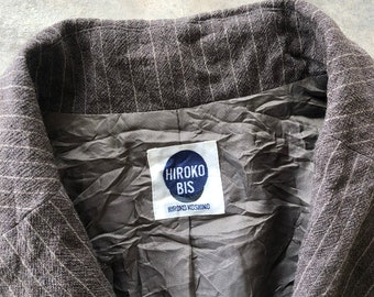 hiroko BIS ヒロココシノ レザージャケット　サイズ9 ブラック Hiroko Bis | Grailed