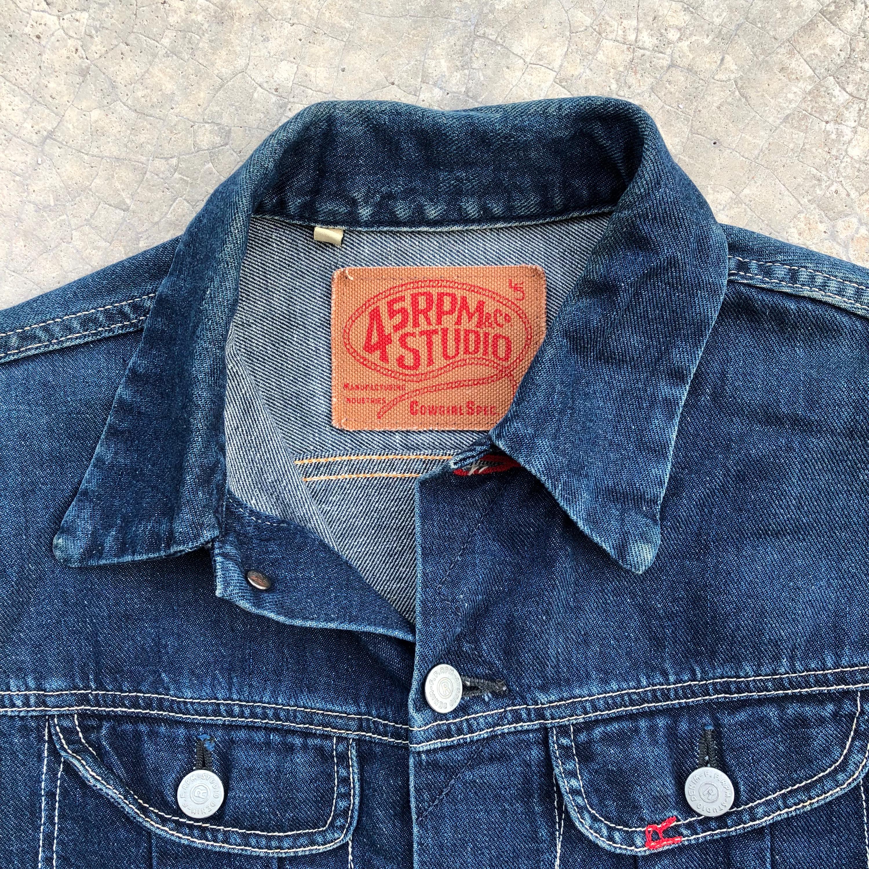 45rpmジャケット 45RPM Studio Cowgirl Spec Denim Jacket #1417 - Etsy