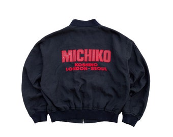 MICHIKO KOSHINO London-Seoul Bomber Jacket #756