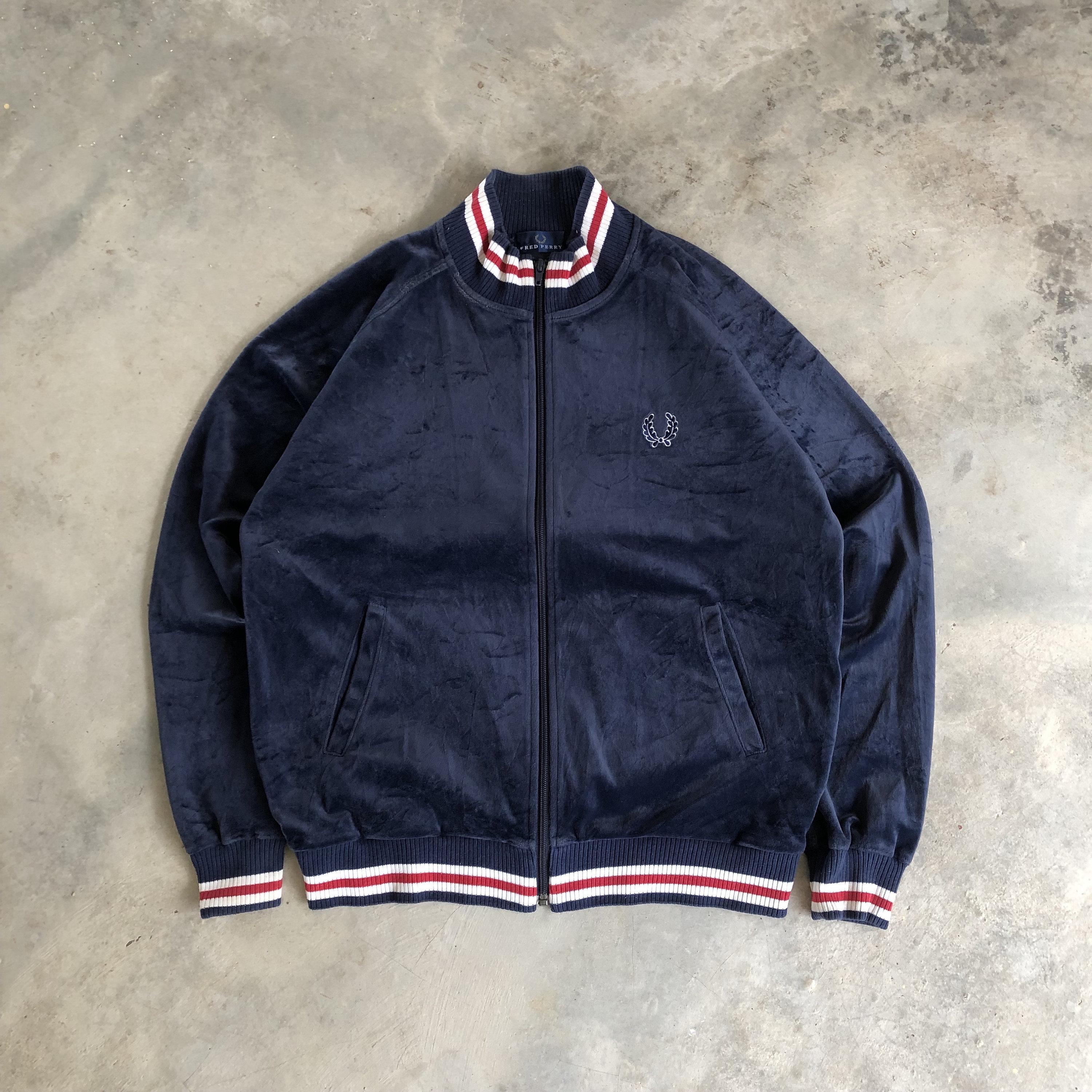 Fred perry leather jacket clearance