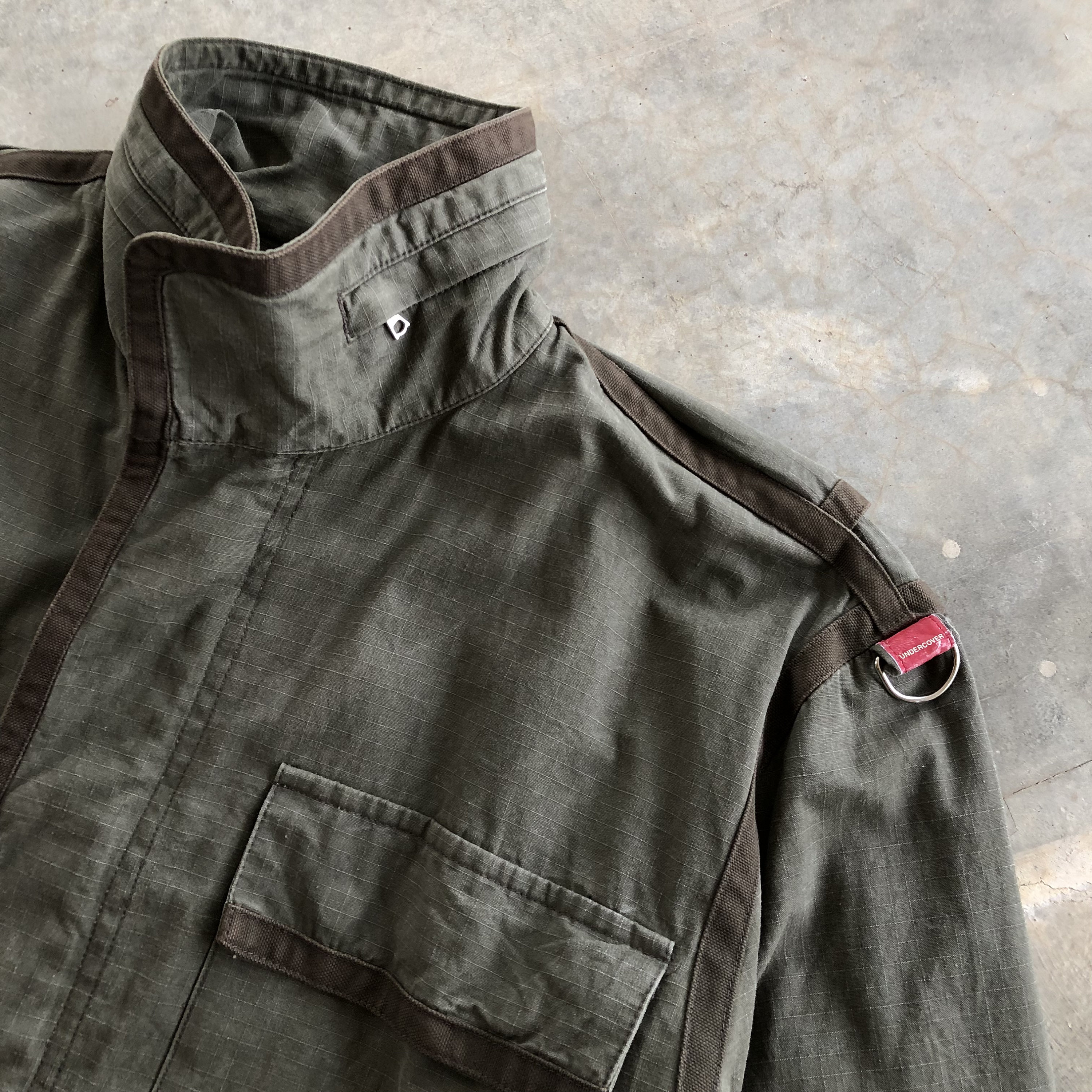 UNDERCOVER ナイロンジャケット　melting pot 2000 UNDERCOVER A/W 2000 the Imperial “melting Pot” Military