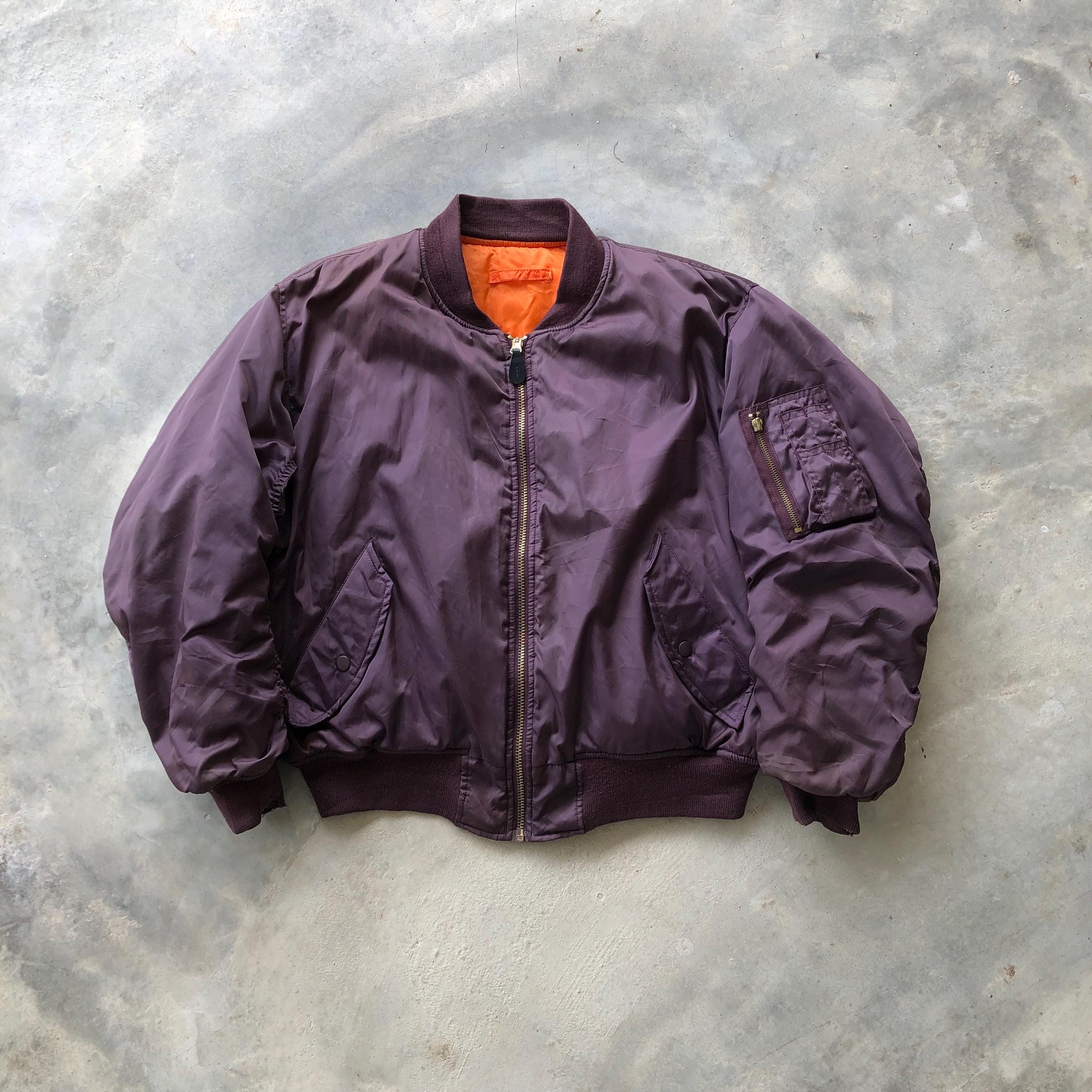 ALASKO Landing Gear Ma-1 Bomber Jacket #2227