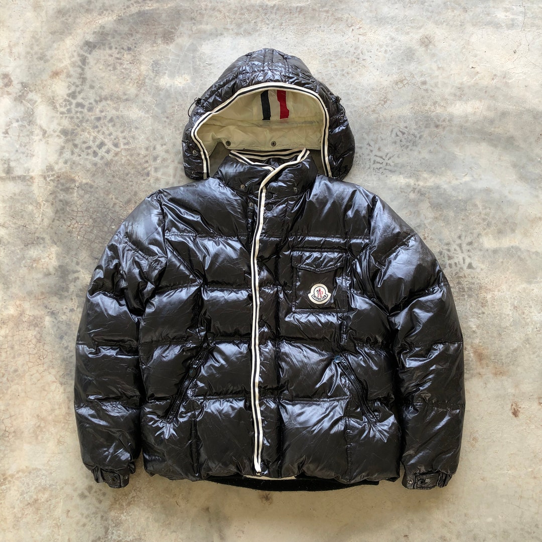 MONCLER Button Hoodie Puffer Down Jacket 886 - Etsy