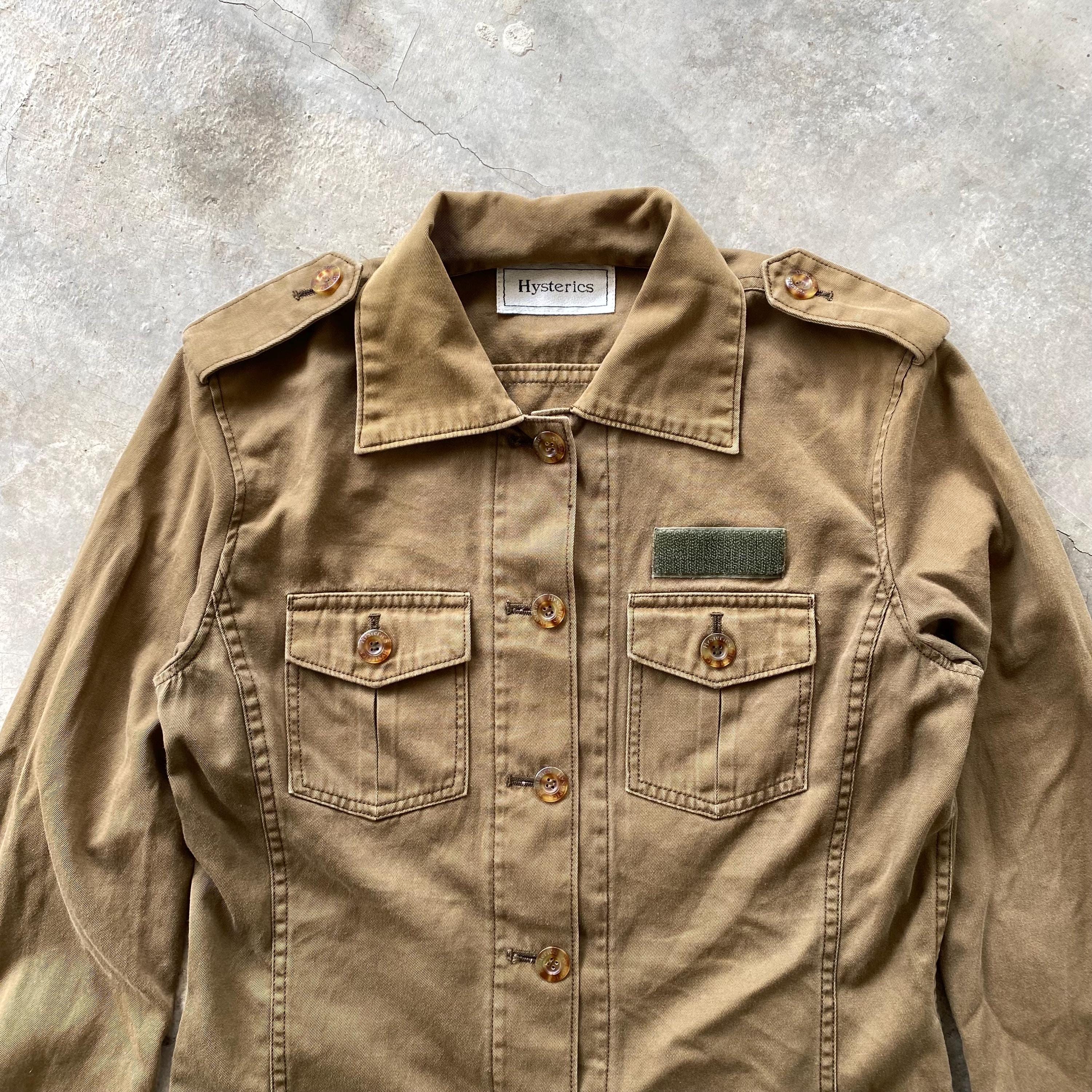 ジャケット・アウター HYSTERIC GLAMOUR military mod coat Hysteric Glamour 'Woodstock' Camo Military Jacket – Alex